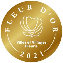 Le logo fleur d'or 2021