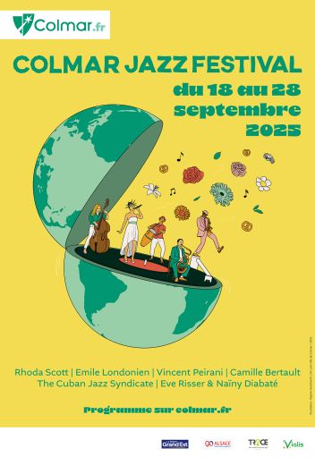 Affiche 2025 du Colmar jazz festival